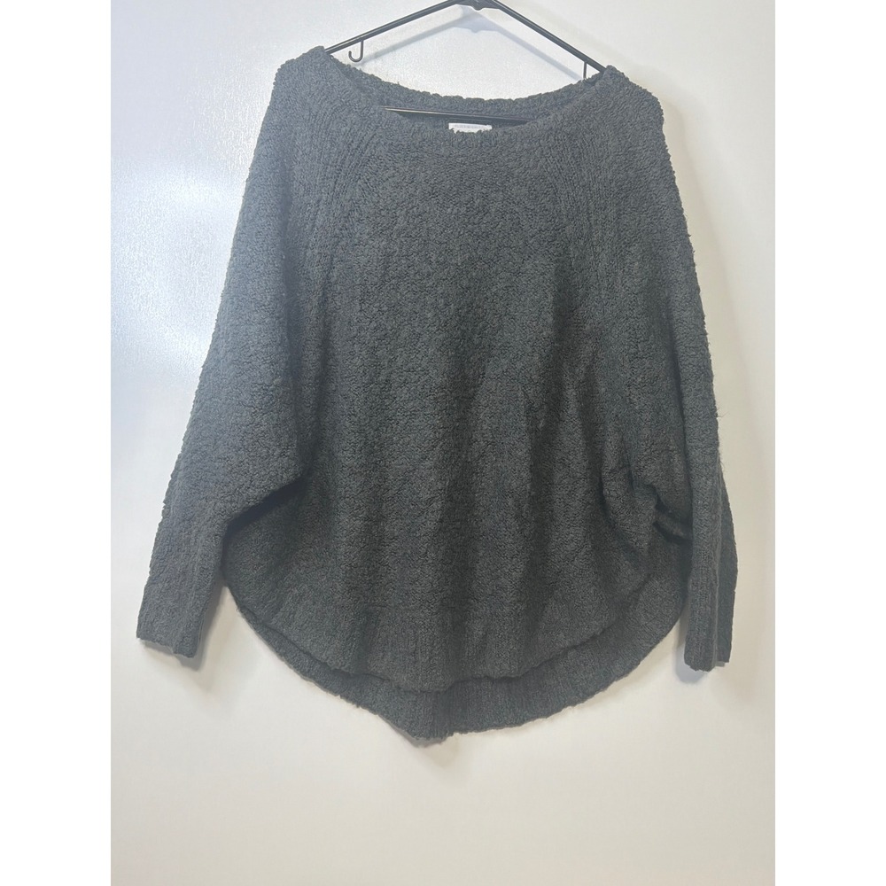 Lou & GreyBoucle Wool Blend Batwing Oversized Sweater M/L